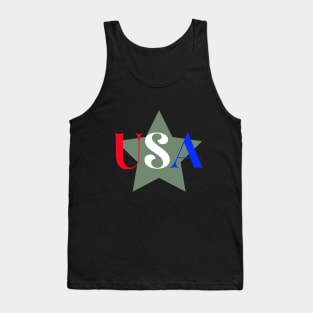 July 4th USA Tank Top